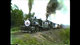 1982 Conway Scenic Railfan Day Steam and Diesel North ConwayNH Part 2 [upl. by Anehs]