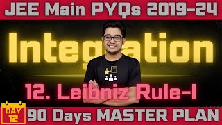 DEFINITE INTEGRATION  Leibniz Rule  XII JEE Main PYQs  Percentile Booster [upl. by Llertnauq]