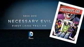 SDCC 2013 Necessary Evil Trailer  Exclusive First Look [upl. by Luba]