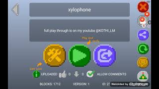 quotxylophonequot COMPLETION  Level Maker Level Showcase [upl. by Zeuqcaj]