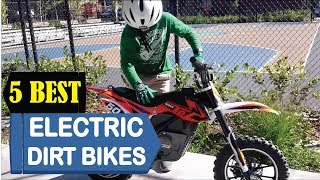 Best Electric Dirt Bike In 2024  Top 5 New Electric Dirt Bikes Review [upl. by Louanne]