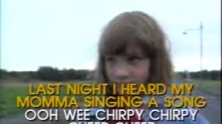 Chirpy Chirpy Cheep Cheep  Video Karaoke Pioneer [upl. by Erme]