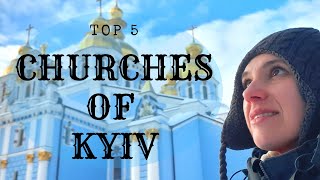 The most beautiful churches in Kyiv  WHAT IS UKRAINE [upl. by Yseulta]