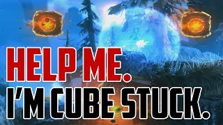 Ori and the Blind Forest  How to Get Past Forlorn Ruins Cube Gravity Puzzle Solution [upl. by Rodger775]