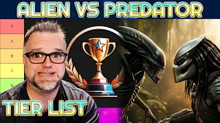 The Definitive Alien amp Predator Movie Tier List – Who Comes Out on Top  Tier List [upl. by Nogem]