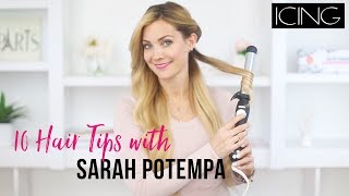 Top 10 Tips Beachwaver Hair Tutorial with Sarah Potempa [upl. by Kory516]