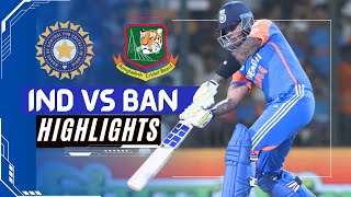 India vs Bangladesh 1st T20 Match HIGHLIGHTS  India vs Bangladesh HIGHLIGHTS  IND vs BAN T20 Match [upl. by Hally]