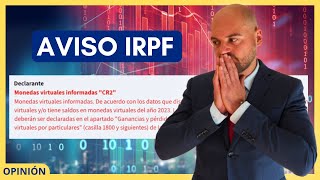 ❌ Cuidado Aviso CRI001 sobre movimientos Cripto en la declaración de IRPF [upl. by Enirhtac885]