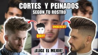 CORTES Y PEINADOS PARA HOMBRE SEGÚN TU ROSTRO en 2020 [upl. by Vastha356]