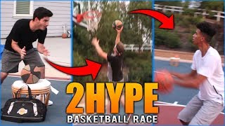 2HYPE BASKETBALL OBSTACLE COURSE [upl. by Ynaffat]