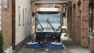 Archive Johnston Sweepers C400 MidSized Sweeper [upl. by Yrruc170]