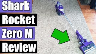 Shark Rocket Corded ZS351 Vacuum with ZeroM REVIEW [upl. by Cristie]