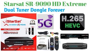 Starsat SR9090 HD Extreme  Hevc H265  Satellite Reciver Best Quality [upl. by Aborn]