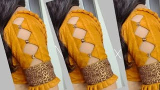 Beautiful sleeve design Simple and easy method of stitchingबर्फी वाला बाजू डिजाइनsleeve Designs [upl. by Arette]