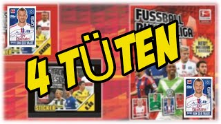 Opening  4 Tüten II Bundesliga Sticker 20142015 [upl. by Alex972]