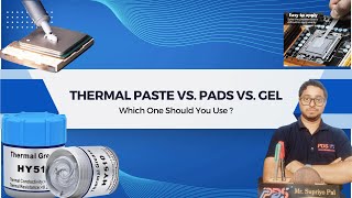 Thermal Paste vs Pads vs Gel Which is Best for Your CPU [upl. by Annovad233]