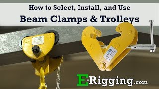 How to Select Install and Use Beam Clamps amp Beam Trolleys [upl. by Repsac]