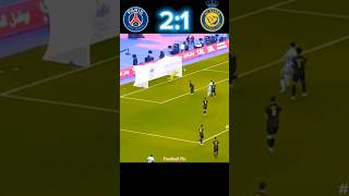 Paris saint Germain vs AL Nassr imaginary Highlights Match football shorts footballhighlights [upl. by Atneuqal]