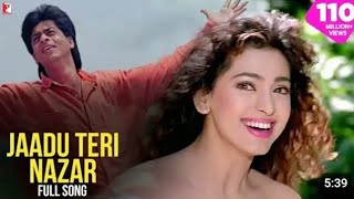 Jaadu Teri Nazar Song  Darr  Shah Rukh Khan Juhi Chawla  Udit Narayan  ShivHari  2021 [upl. by Helbonia]