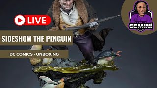 Sideshow Collectibles The Penguin  Live Unboxing [upl. by Aicnetroh]