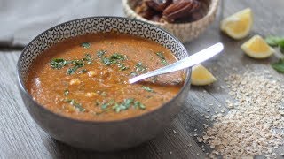 Recette de harira rapide à lavoine soupe marocaine [upl. by Aratihc523]