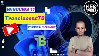 Come rendere trasparente la barra delle applicazioni di Windows 11 [upl. by Rentsch]