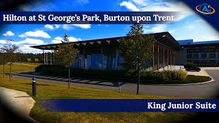 Hilton at St Georges Park Burton upon Trent  THE FOOTBALL HOTEL [upl. by Cantu778]