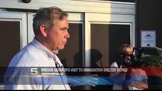 Senator Denied Entry at Brownsville Detention Center [upl. by Ternan335]