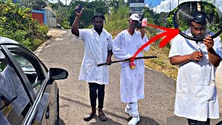 Obeah man prank with a real obeah man [upl. by Eno438]