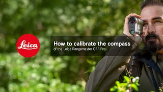 How to calibrate the compass of the Leica Rangemaster CRF Pro [upl. by Ahtanaram225]