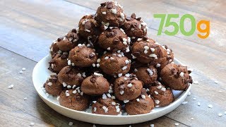 Recette des chouquettes tout chocolat  750g [upl. by Baoj]