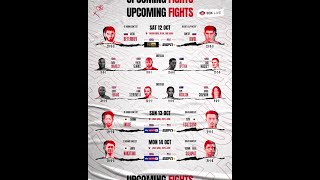 🥊 This Weeks Fights 🥊  Boxing This Weekend  📅 1214th Oct [upl. by Lorianna870]