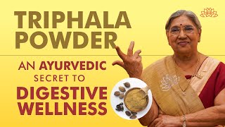 Ayurvedic Gem Triphala Powder for Optimal Digestive Wellness  Ancient Wisdom  Dr Hansaji [upl. by Nosyk633]