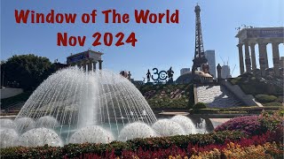 Shenzhen  Window of The World  China Trip Nov 2024 [upl. by Keithley]