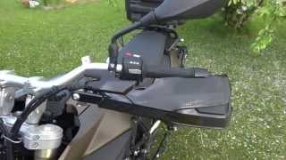 SWMotech Kobra Handguards for 2013 BMW F800GS [upl. by Atiuqrahs947]