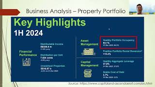 Capitaland Ascendas REIT [upl. by Najtsirk]