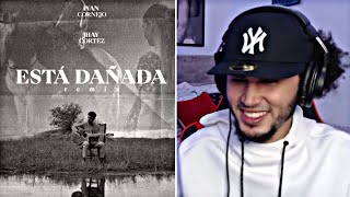 Temazo Ivan Cornejo  Esta Dañada Remix Ft Jhay Cortez REACCION [upl. by Woodson]