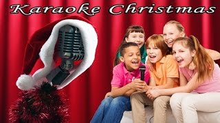 Christmas Songs Karaoke with Lyrics  Singing Christmas for family [upl. by Carmela387]