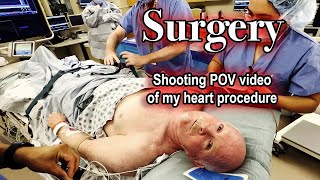 Patient Videos His Own Heart Procedure [upl. by Connel]