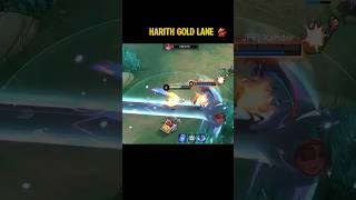 Harith Gold Lane Gameplay mobilelegends mlbb shorts [upl. by Beaner]