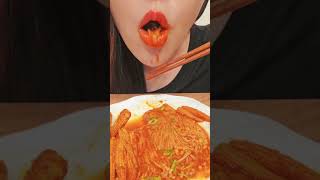 Enoki Mushroom Mukbang ASMR 팽이버섯 먹방 Baby Corn [upl. by Lydon]