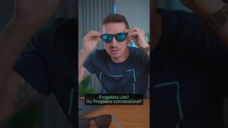 Oakley Frogskins Lite ou Frogskins convencional [upl. by Phelan285]