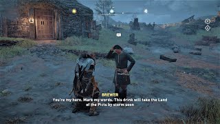 Assassins Creed Valhalla Dunvegan Village Mystery  The Drink of the Picts [upl. by Zertnom86]