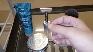 purist shaving kit DE razor and Japanese electric close shave [upl. by Willey723]