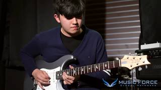 MusicForce PRS Silver Sky Demo  Waiting On The World To Change by Guitarist 정경환 [upl. by Levison96]