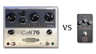 Origin Effect Cali76 vs Keeley GC2 Limiting Amplifier [upl. by Richey]