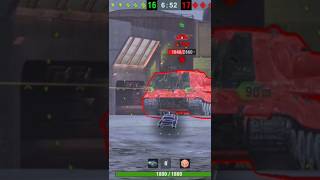 World Of Tanks OBJ 268 russian tank wot games shorts mobilegame [upl. by Ezaria]