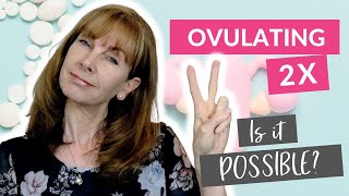 Can you ovulate TWICE in a cycle [upl. by Ahsoik561]