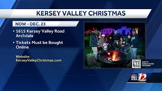 Kersey Valley Christmas in Archdale features more than 2 million lights [upl. by Kennith]