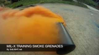 MilX Military Training Smoke Grenade [upl. by Okiron16]